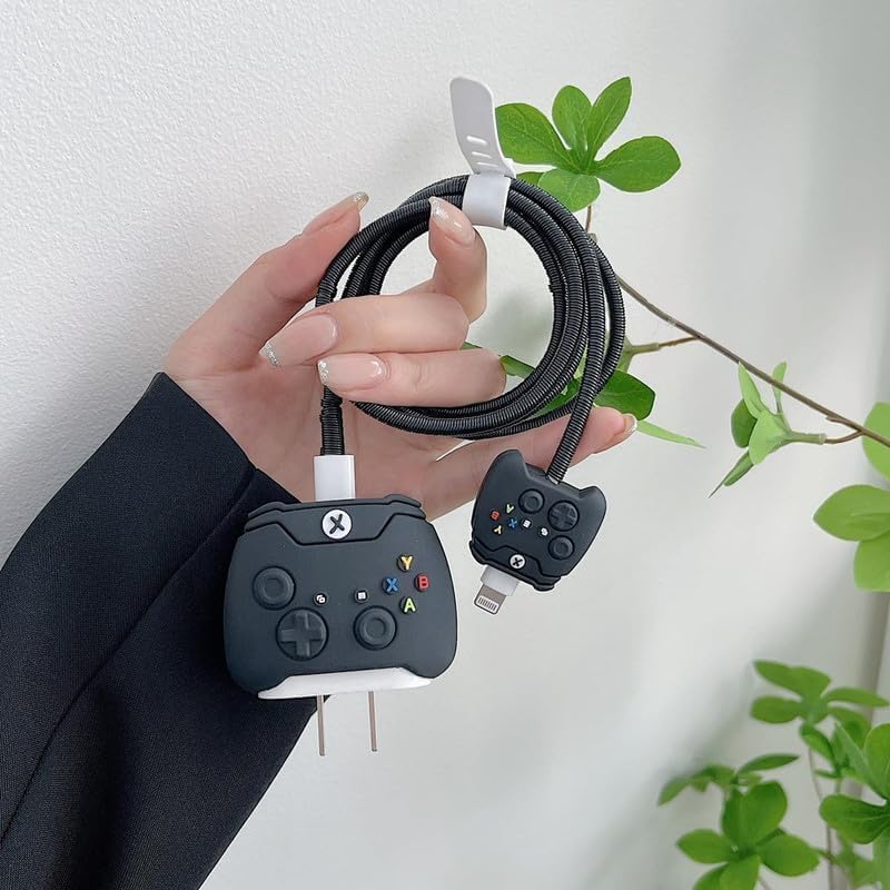 Charger Case Cover for iPhone with Cable Wire Saver – Gaming Remote