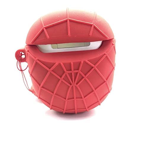 Spider-Man Silicone Case for AirPods 1 & 2 – with Keyring