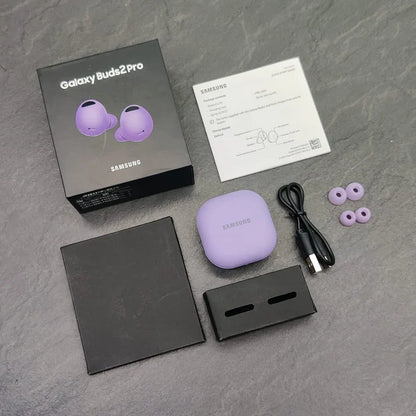 Galaxy Buds 2 Pro, with Innovative AI Features, Bluetooth Truly Wireless in Ear Earbuds with Noise Cancellation