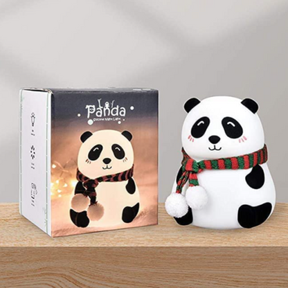 Sugarpods LED Panda Night Lamp, Touch-Activated Silicone Lamp
