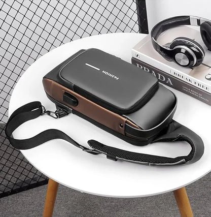 Sugarpods Anti Theft Backpack for Men & Women, Sling Bag CrossBody Backpack