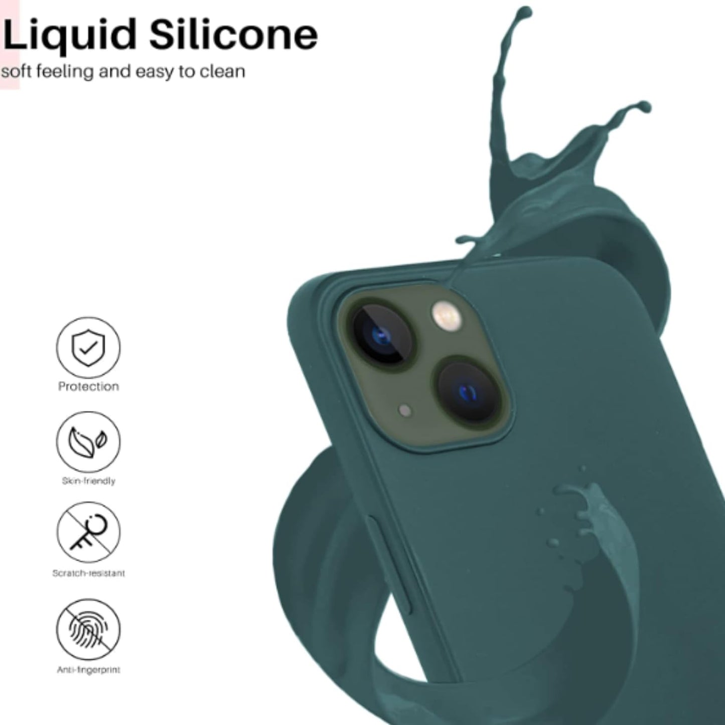 Silicone Case Compatible for iPhone