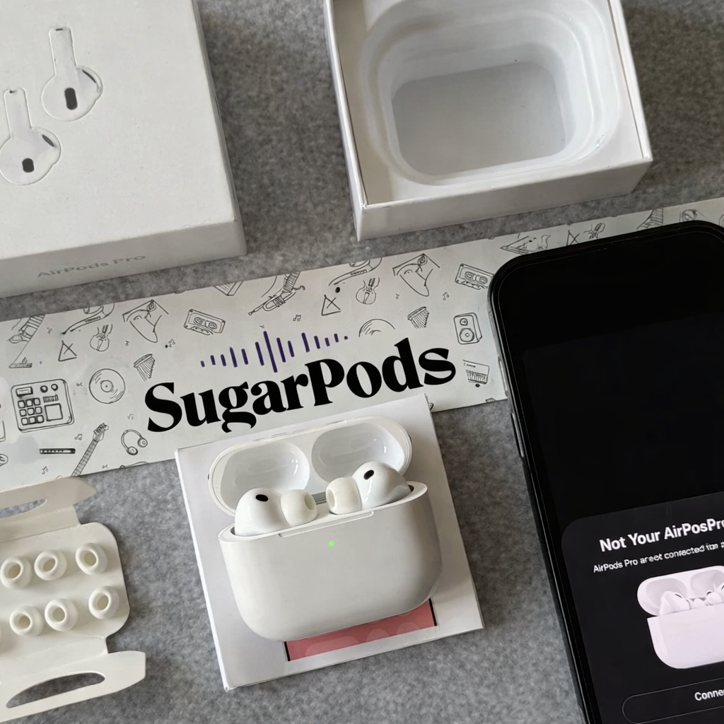 Sugarpods Pro 3 - USA Quality (PopUP Window + 6 Months Warranty)- Type C