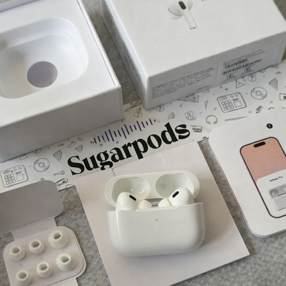 SugarPods Pro 2nd Gen (ANC + GPS Edition) With FREE Silicone Case