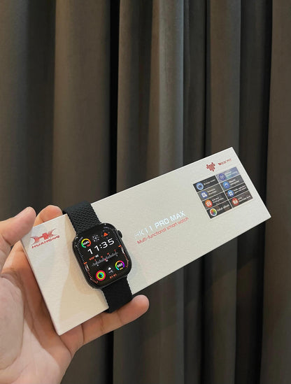 HK11 Pro Max Smartwatch AMOLED Display Bluetooth Call Ai Gen-2