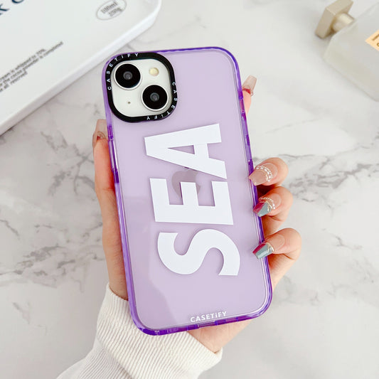 Sea Case Camera and Drop Protection Back Cover Case for iPhone