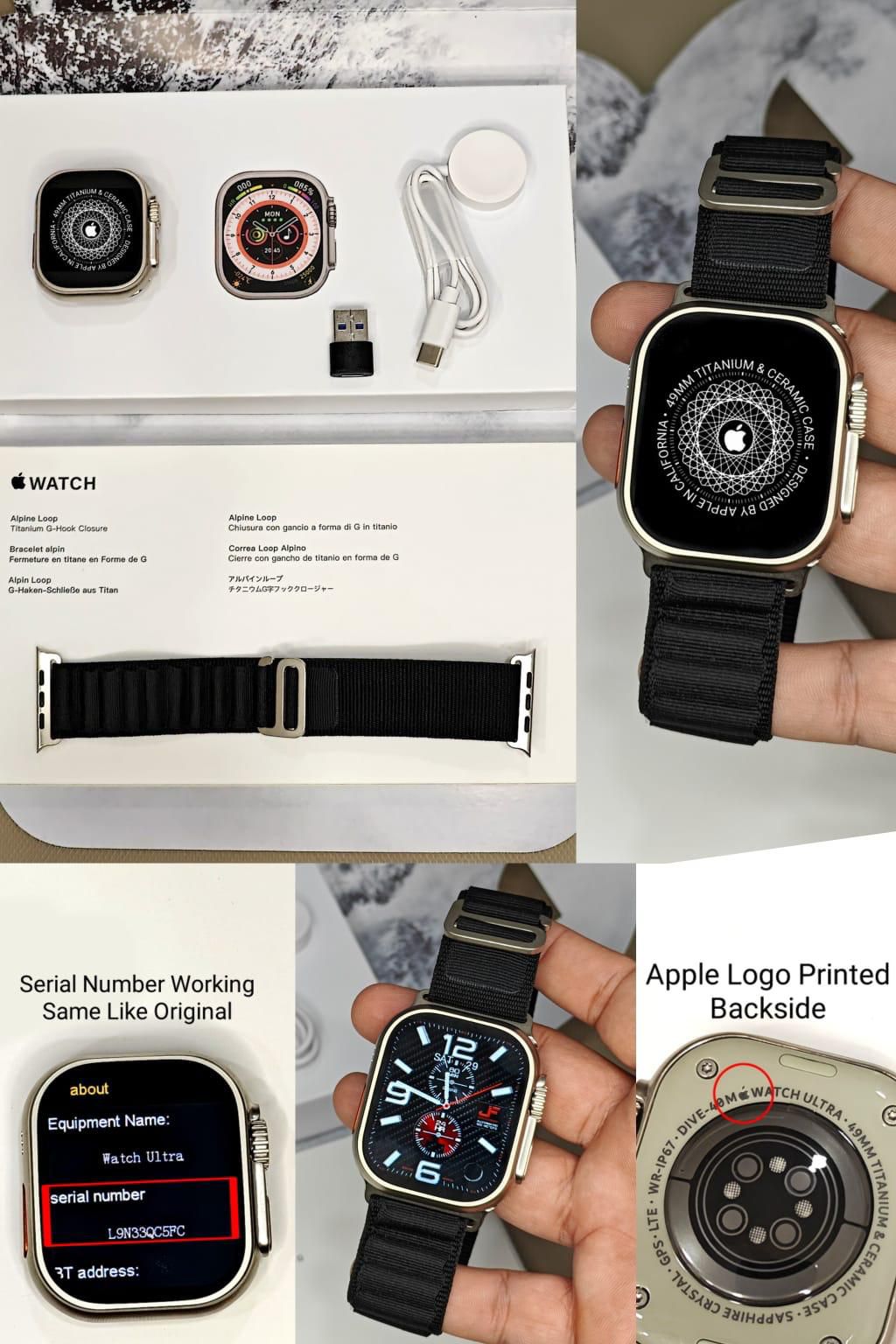 Watch Ultra 2 - USA EDITION GPS | COMPASS | On/Off Logo