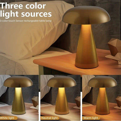 Minimalist Rechargeable LED Table Lamp – Touch & Cordless