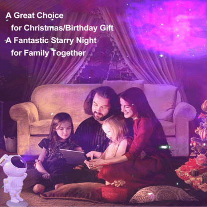 Astronaut Starry Projector 360° Adjustable Galaxy Space Projector Light