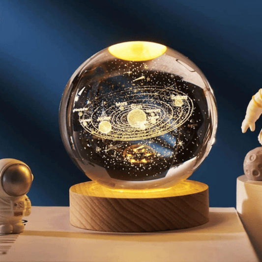 Crystal Ball Night Lamp, Solar System Crystal Ball Night Light