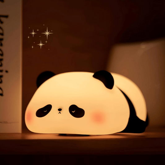 Cute Lazy Panda Night Light for Children, Girls for Valentine’s Day (Multicolor)