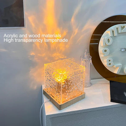 Ocean Ripple Wave Led Table Lamp, Northern Lights Lamp