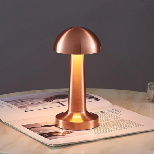 Wireless Table Lamp, Battery-Powered Rechargeable Light