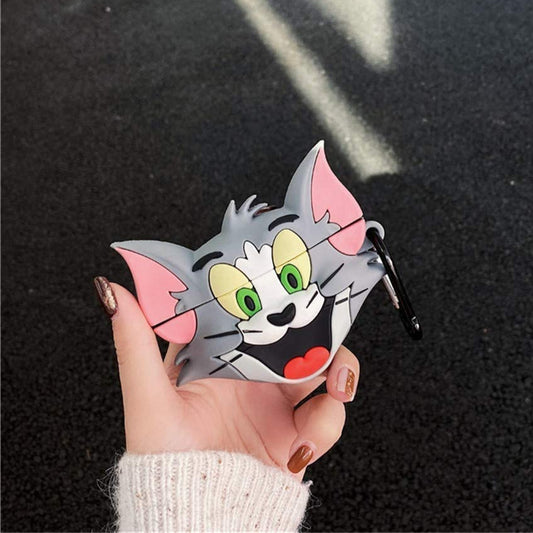 Tom Silicone Case for AirPods Pro 2 – with Keychain